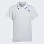 Adidas H.rdy Polo W [HC2718] 女 短袖 上衣 Polo衫 運動 網球 休閒 涼感 愛迪達 白