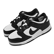 Nike 童鞋 Dunk Low PS 中童鞋 幼童 黑白 熊貓 經典鞋 CW1588-100 20cm WHITE/BLACK-WHITE