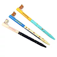 (2入)日本拉拉熊中性筆 San-X 懶懶熊 Rilakkuma 原子筆 黑色 隨機2入