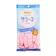 CS22 日本PVC家務清潔手套(2入組)-2入 M 粉色