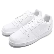 Nike 休閒鞋 Ebernon Low 白 全白 小白鞋 男鞋 基本款 運動鞋 AQ1775-100