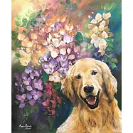 【玲廊滿藝】曾啟文-心花怒放72.5x60.5cm