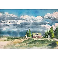 【玲廊滿藝】張偉鈺-北海道美瑛38x26cm