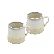 有種創意 - 日本美濃燒 - 森林馬克杯 -任選對杯組(2件式) - 410 ml - 淡雪 x 2