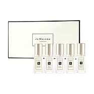 JO MALONE 經典香水禮盒(藍風鈴+牡丹+青檸羅勒+鼠尾草+小蒼蘭)_國際航空版