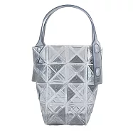 ISSEY MIYAKE 三宅一生 BAOBAO DAZZLE 4x4透明手提袋- 灰