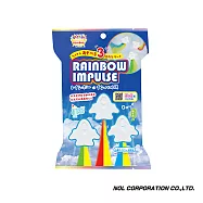 日本NOL-彩虹飛機入浴劑-3入(3Y+/入浴球/泡澡球/沐浴球/洗澡玩具/交換禮物)