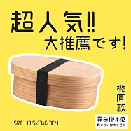 【DR.Story】日式好評推薦質感木香好食感野餐露營餐盒-橢圓款 (露營餐盒 便當餐盒 午餐盒) 霧白柳木感-橢圓