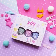 【ZOO ㄖㄨˋ】拋棄式兒童指甲油|比基尼海灘珠寶派對 | 三件組 #繽紛馬卡龍色系 #小女孩生日禮物 #禮盒