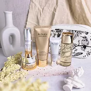 ESTEE LAUDER 雅詩蘭黛 頂級花秘淨白保養組[乳霜+精粹+潔面乳+凝露+隔離霜+美妍箱]-公司貨