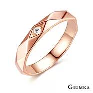 GIUMKA純銀戒指S925純銀戒尾戒 愛的純粹婚戒男女情人對戒 單個價格 MRS07097 情人節送禮推薦 3 玫金細版|美國圍3號