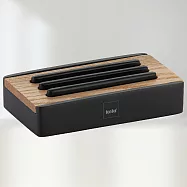 《KELA》Cube肥皂盒 | 肥皂架 香皂碟 皂盒 - 黑