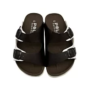 台灣製跳色小方扣拖鞋-咖啡色 (C007) 台灣製 男童鞋 女童鞋 拖鞋 親子鞋 現貨 勃肯鞋 小童鞋 大童鞋 兒童拖鞋