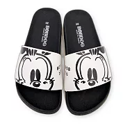 台灣製巴布豆親子款拖鞋-白色 (C096) 親子鞋 拖鞋 男童鞋 女童鞋 兒童拖鞋 台灣製 現貨 巴布豆 室內鞋 MIT 17 白色