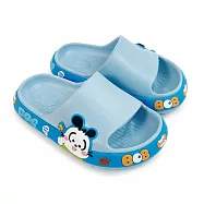 巴布豆圖案拖鞋-粉色 (C115) 兒童拖鞋 室內鞋 女童鞋 男童鞋 沙灘鞋 拖鞋 涼鞋 16 藍色