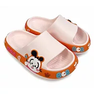 巴布豆圖案拖鞋-白色 (C115-2) 兒童拖鞋 室內鞋 女童鞋 男童鞋 沙灘鞋 拖鞋 涼鞋 19 粉色