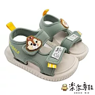 台灣製迪士尼輕量涼鞋- 綠色奇蒂 (D098-1) 兒童涼鞋 涼鞋 男童鞋 女童鞋 迪士尼 台灣製 奇奇蒂蒂 小熊維尼 MIT