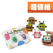 【超值組】小怪獸-英語教學桌遊+紓壓方塊(五款隨機)