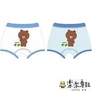 台灣製熊大四角內褲-4入 (P042-2) 男童內褲 兒童內褲 平口褲 四角內褲 XL 熊大