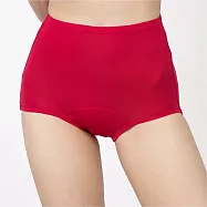 Khoo_紅紅褲Light_日用款高腰_吸血內褲_月經生理褲(兩件組) L 紅