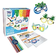 【T&U泰允創意】3Doodler start 3D列印筆創作盒裝組-趣味眼鏡&面具套件(不含筆)
