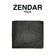 【ZENDAR】頂級NAPPA小牛皮防刮十字紋8卡皮夾 但丁系列