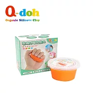 Q-doh 有機矽職能黏土單色盒60g - 橘色(中軟)