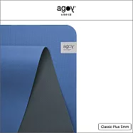 【agoy】大地瑜伽墊 UpcycledWhiteLabel Classic Plus 5mm 隨機雙色