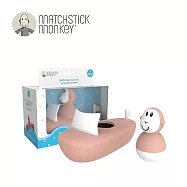 Matchstick Monkey 英國 漂漂小遊艇 洗澡玩具 - 櫻花猴