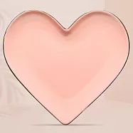 《danica》Jubilee心型飾品收納盤 | 小物收納盒 首飾收納盤 玄關收納盤 鑰匙盤 - 粉金