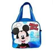 DF 童趣館 - 新版迪士尼授權兒童卡通手提便當袋 托臉米奇(布面)
