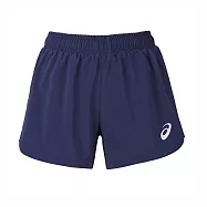 Asics [2012C346-400] 女 短褲 平織短褲 跑步 慢跑 運動 訓練 健身 舒適 透氣 亞瑟士 丈青