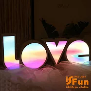 【iSFun】彩虹LOVE*漸層求婚告白佈置造型夜燈