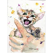 【玲廊滿藝】宮原千佳子(Chika)-不要碰我~!18x13cm