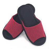 AC Rabbit 網布室內用低均壓動能氣墊鞋-酒紅色(2210EC)(如同腳的沙發一樣舒適) L