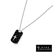 Royal Damon羅亞戴蒙 捍衛戰士 項鍊 (黑) NK904