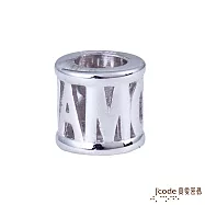 J’code真愛密碼銀飾 我愛你愛我純銀串珠
