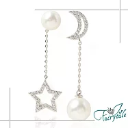 【伊飾童話】追逐星月*不對稱兩搭流蘇耳環