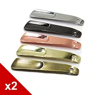 糊塗鞋匠 優質鞋材 A04 金屬質感小鞋拔14.5cm(2支) A01銀色