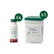 【馬修嚴選】原味優格分享號G+1入、G+優格飲4入(上班族最愛)