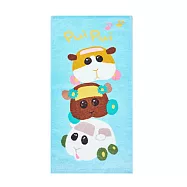 【ONEDER旺達】名偵探柯南 柯南童巾 熊大童巾 鬼滅之刃童巾 寶可夢童巾 天竺鼠車車童巾 純棉童巾 27X54cm PUI-DB002