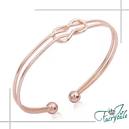 【伊飾童話】緊密情結*線型彈性開口手環 金