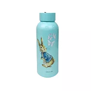 【比得兔】時尚藍隔熱雙層玻璃水杯