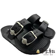 台灣製哆啦A夢輕量拖鞋 (MN080) 台灣製拖鞋 MIT拖鞋 哆啦A夢拖鞋 室內拖鞋 防水拖鞋 防滑拖鞋 柏肯拖鞋 小童鞋 18 黑色