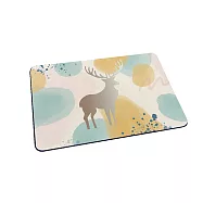 軟式珪藻土地墊 地墊 防潮 腳踏墊 硅藻土 吸水墊 等待麋鹿