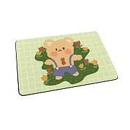 珪藻土吸水地墊 地墊 防潮 腳踏墊 硅藻土 吸水墊 草叢小熊