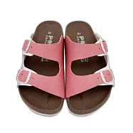 台灣製跳色小方扣拖鞋-藍色 (C007-3) 台灣製 男童鞋 女童鞋 拖鞋 親子鞋 現貨 勃肯鞋 小童鞋 大童鞋 兒童拖鞋