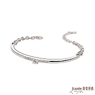 J’code真愛密碼銀飾 愛情諾言純銀手鍊