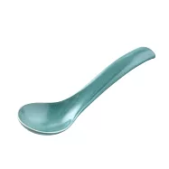 Hakusan 白山陶 很經典霧面湯匙 森林綠 日本製