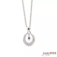 J&rsquo;code真愛密碼銀飾 射手座守護-橄欖葉純銀女墜子 送項鍊
